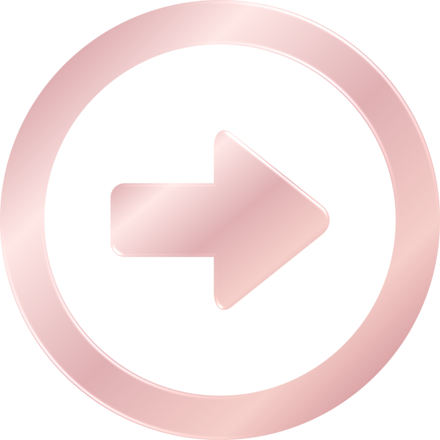 Rose Gold Right Arrow Icon